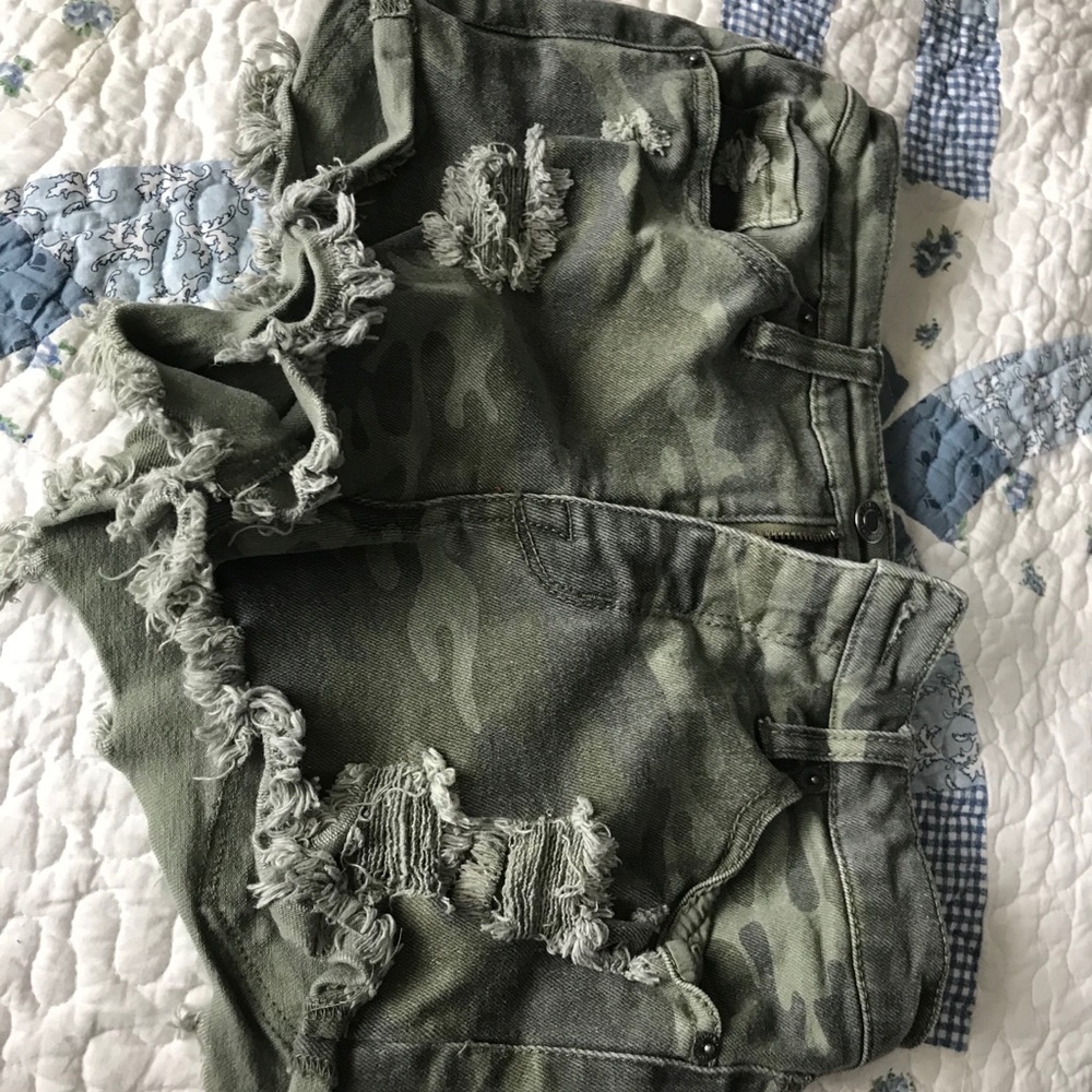 ▪️Camo Booty Shorts▪️